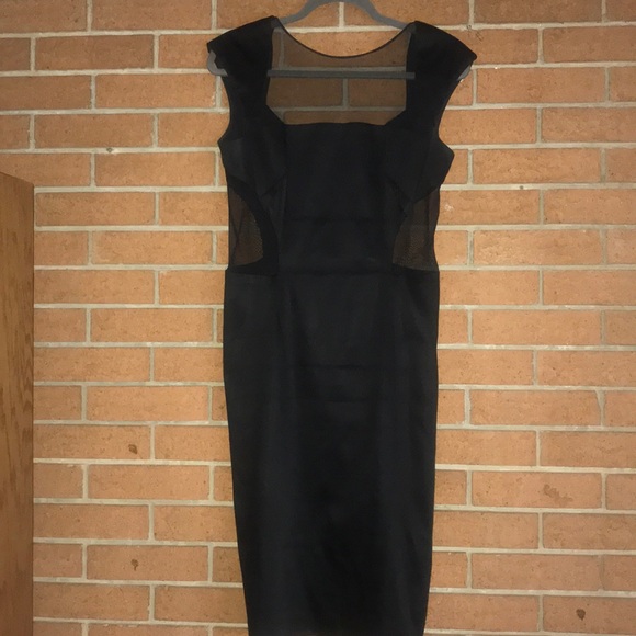 🖤JILL JILLSTUART🖤SILHOUETTE DRESS WITH MESH🖤 - Picture 2 of 5